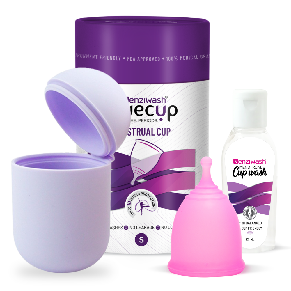 menstrual cup and Intimate wash combo - Senziwash